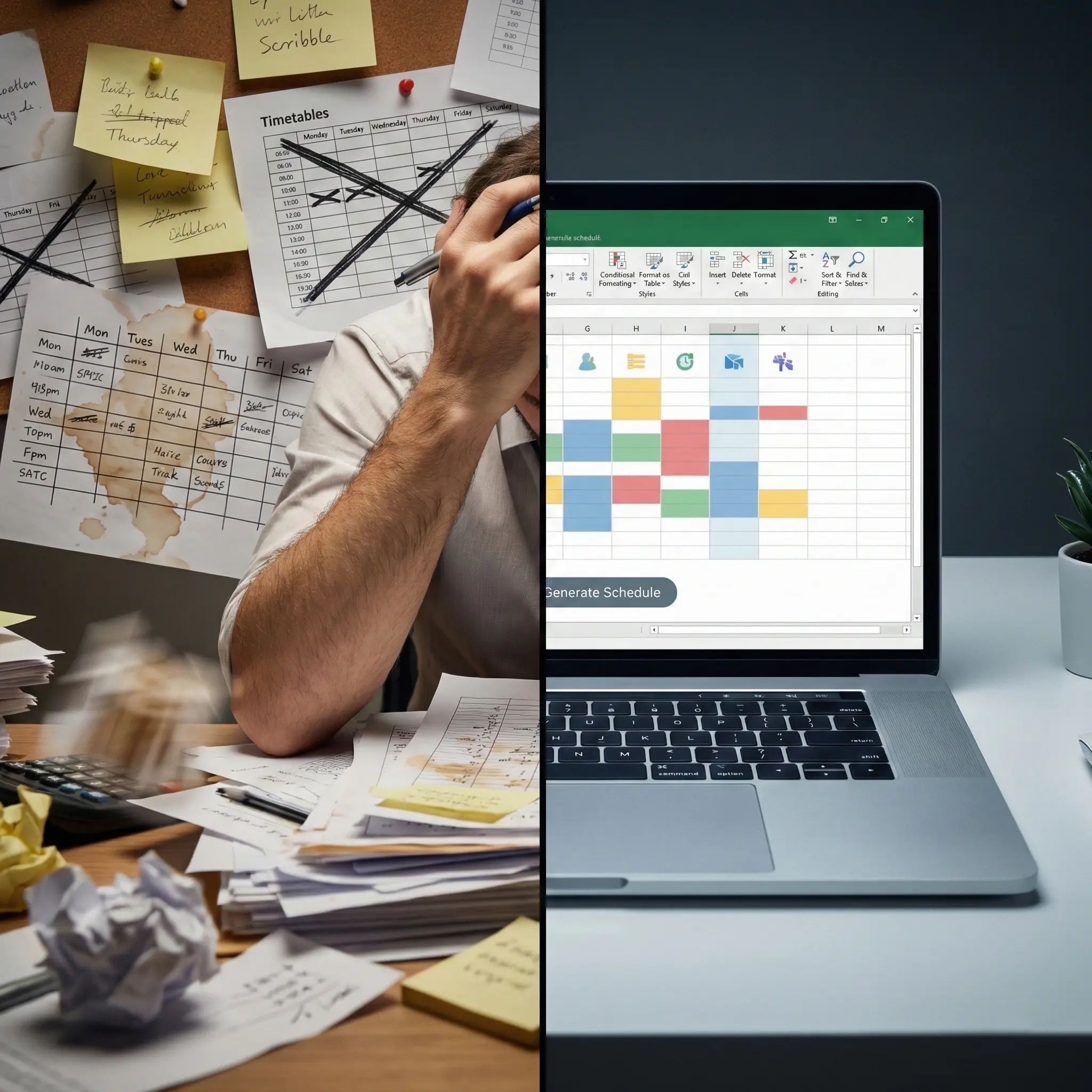 Behind the Sheets: Custom εργαλείο Excel για Πρόγραμμα Εργασίας & Βάρδιες