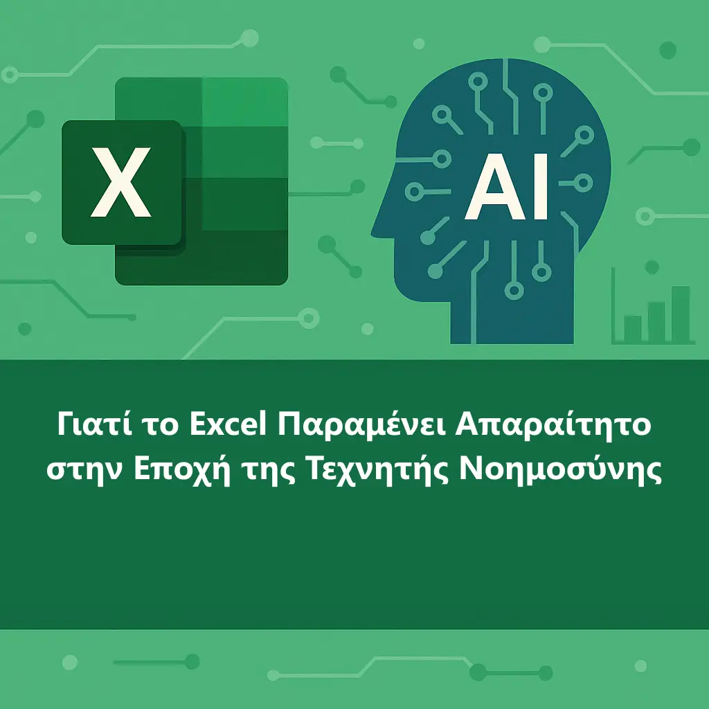 Γιατί το Excel Παραμένει Απαραίτητο στην Εποχή της Τεχνητής Νοημοσύνης